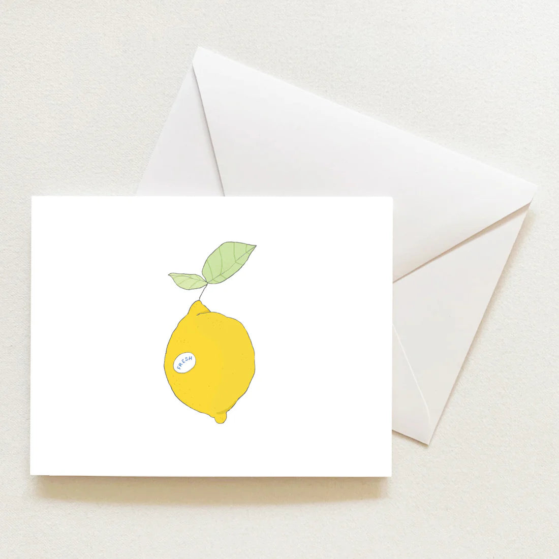 Sara Fitz Boxed Notecards — Lemons (Set of 8)