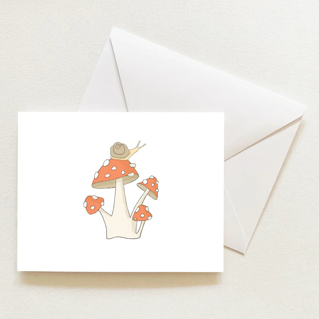 Sara Fitz Boxed Notecards — Mushrooms (Set of 8)
