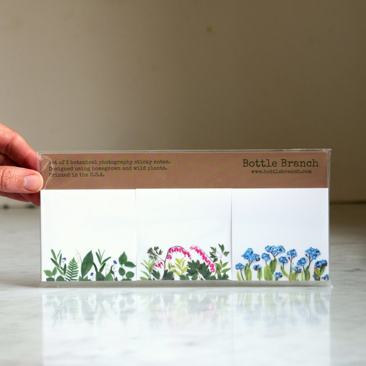 Woodland Spring Sticky Notes Set of 3