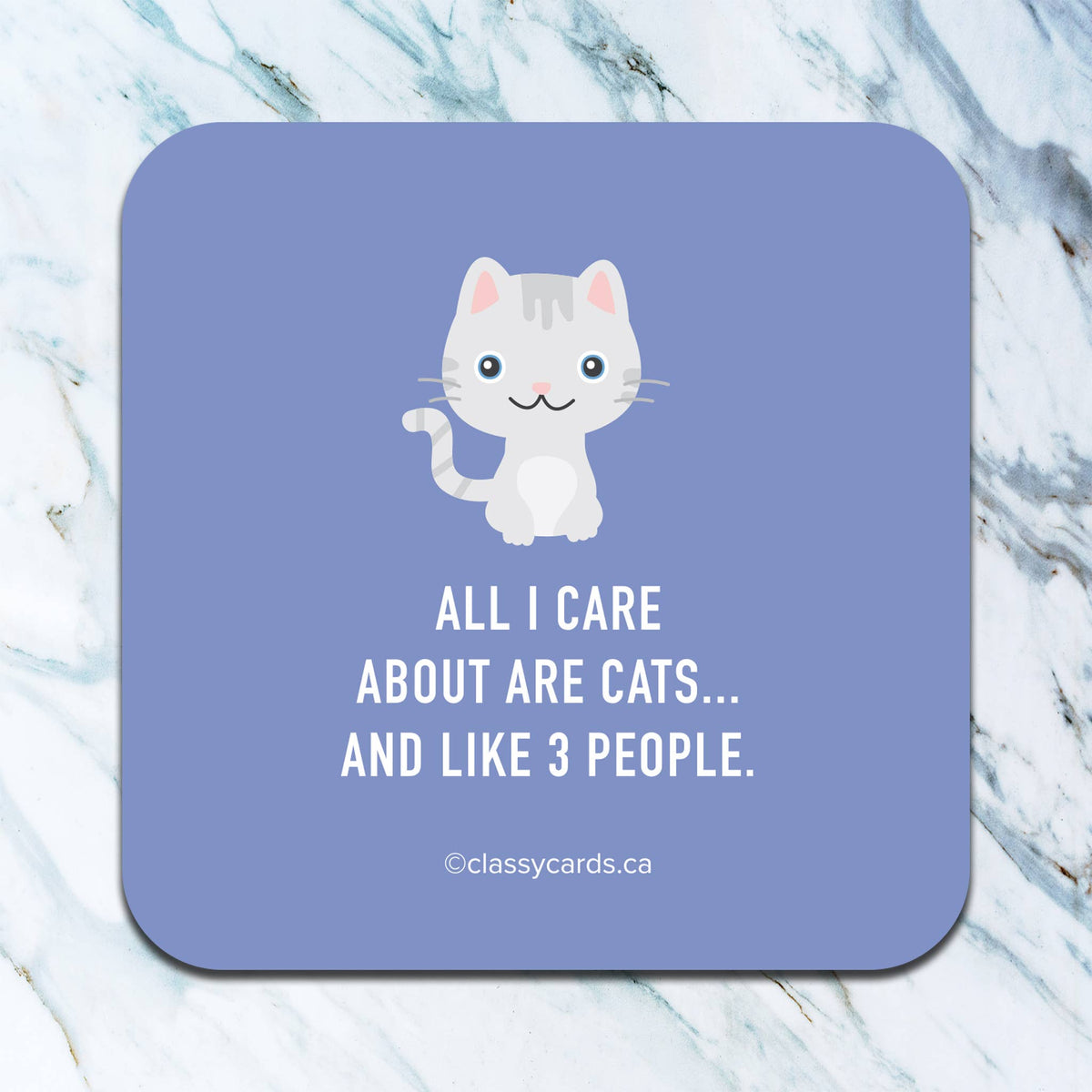 All I Care About is Cats Coaster