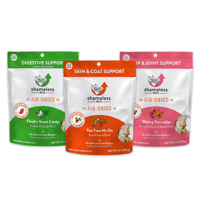 Air-Dried Cat Treats Variety Pack