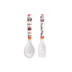Celebrate Your Day Fork & Spoon Set