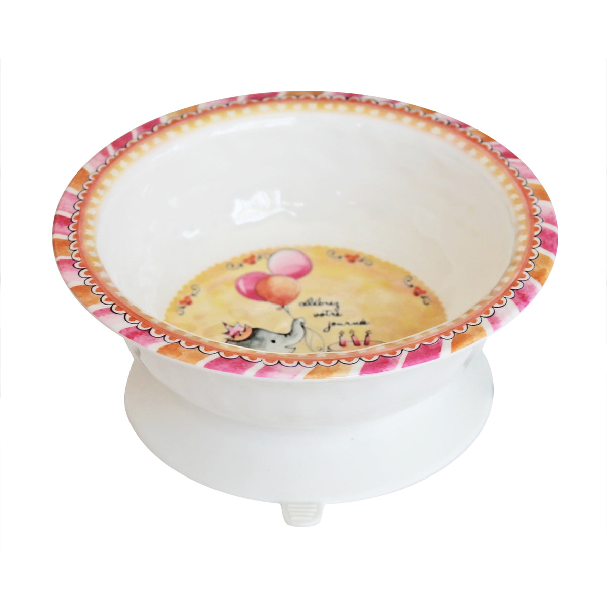 Celebrate Your Day Suction Bowl