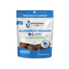 Load image into Gallery viewer, Blueberried Treasure Soft Baked Dog Treats