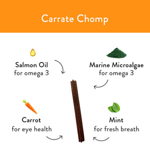 Carrate Chomp Dental Stick Dog Treats