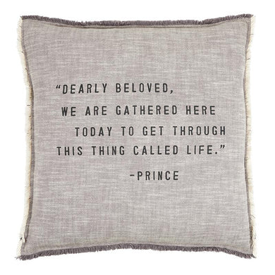 Dearly Beloved Throw Pillow
