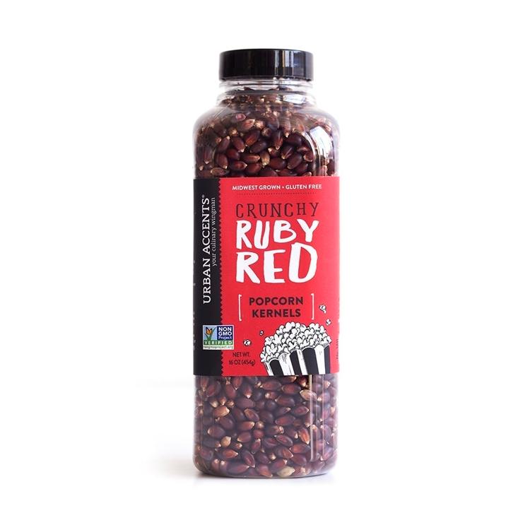 Crunchy Ruby Red Popcorn Kernels
