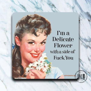 Delicate Flower Coaster