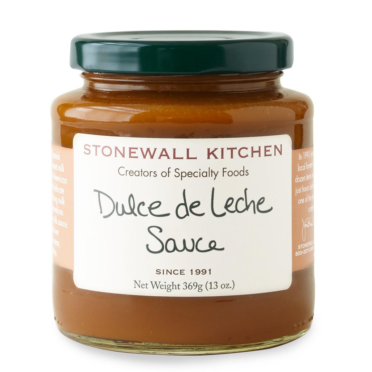 Jar of Stonewall Kitchen Dulce de Leche Sauce caramel 13 oz.