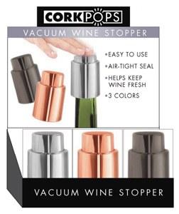 Metallic Wine Stopper - Assorted Colors