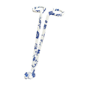 Blue & White Floral Wick Trimmer