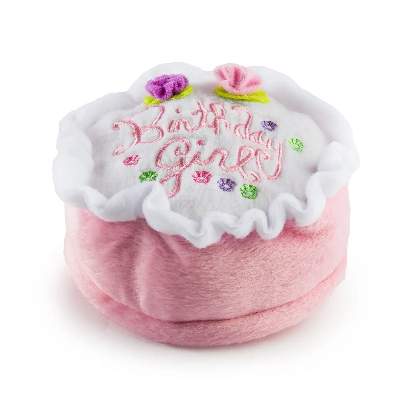 Birthday Girl Plush Dog Toy