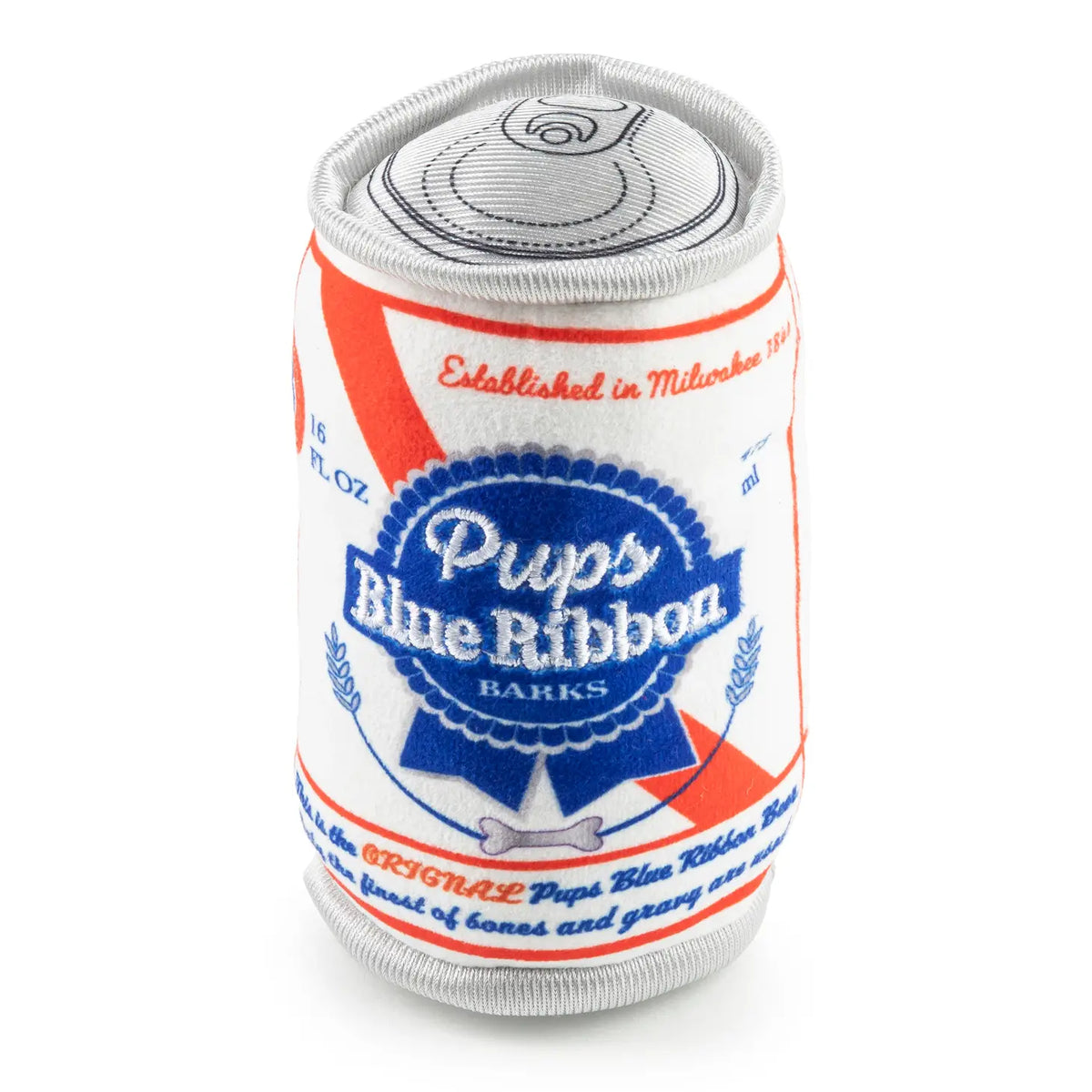 Pups Blue Ribbon Plush Dog Toy