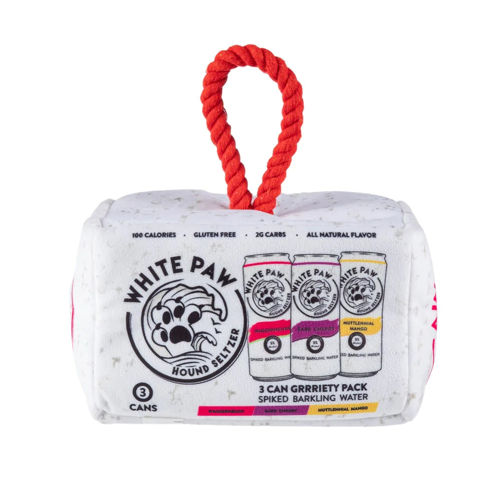 White Paw Grrriety Pack — Activity House Plush Dog Toy