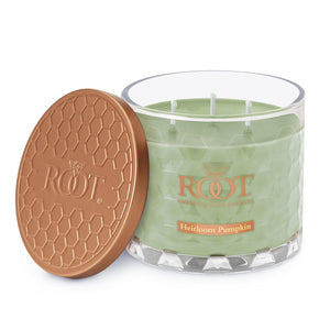 Heirloom Pumpkin 3-Wick Honeycomb Jar