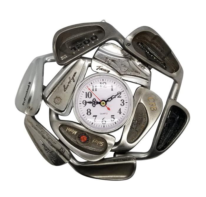 Iron Club Wall Clock