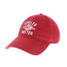 Load image into Gallery viewer, Spoiled Rotten Relaxed Twill Hat Cardinal Red