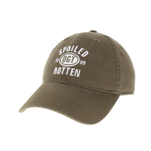 Spoiled Rotten Relaxed Twill Hat Dark Olive