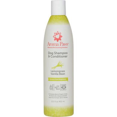 Lemongrass Vanilla Bean Dog Shampoo & Conditioner