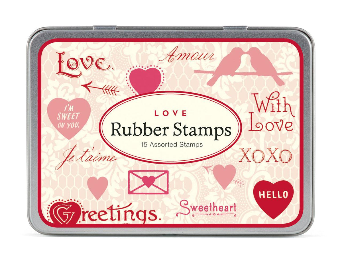 Love Rubber Stamp Set