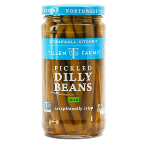 Jar of Tillen Farms by Stonewall Kitchen Mild Dilly Beans