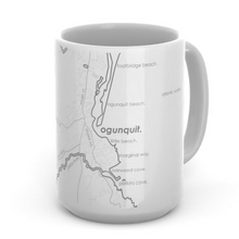 Load image into Gallery viewer, Ogunquit Map Ceramic Coffee Mug