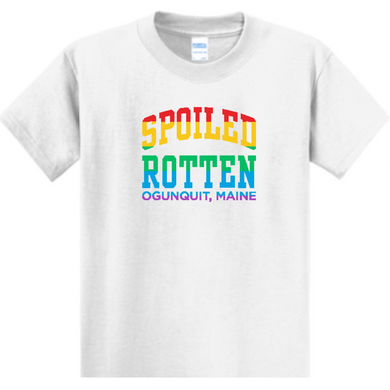 Spoiled Rotten Pride T-Shirt White
