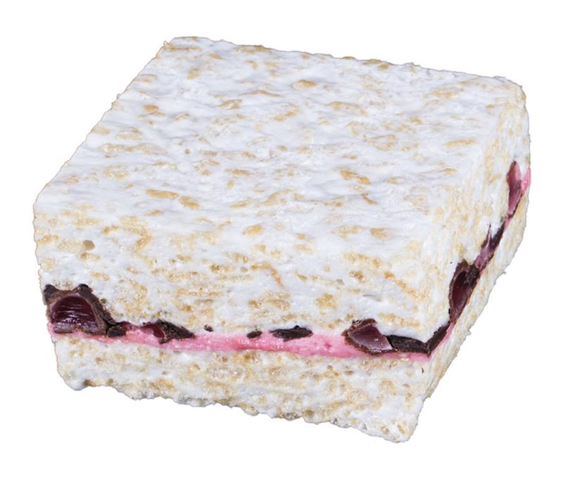 Raspberry &amp; Chocolate Crispy Treat