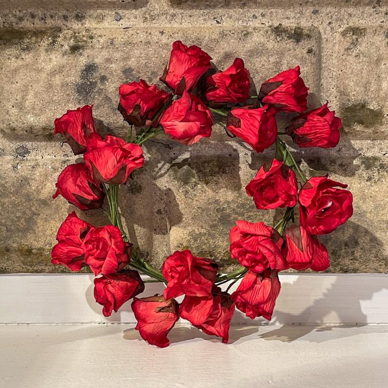 Red Rose Ring 3 1/4