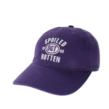 Load image into Gallery viewer, Spoiled Rotten Relaxed Twill Hat Purple