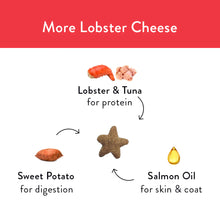 Load image into Gallery viewer, More Lobster, Cheese Lobster &amp; Cheese Crunchy Cat Treats