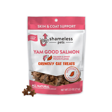 Yam Good Salmon Sweet Potato & Salmon Crunchy Cat Treats