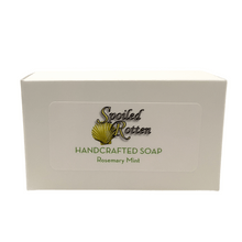 Load image into Gallery viewer, Spoiled Rotten Shea Bar Soap Rosemary Mint
