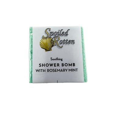 Spoiled Rotten Soothing Shower Bomb with Rosemary