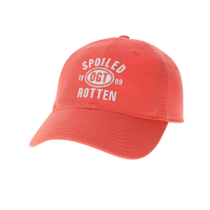 Spoiled Rotten Relaxed Twill Hat Coral