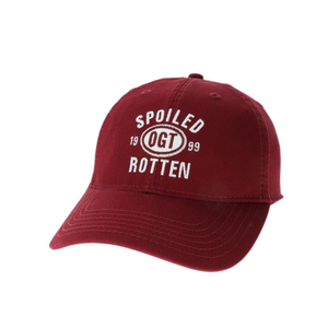 Spoiled Rotten Relaxed Twill Hat Garnet