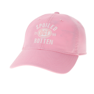 Spoiled Rotten Relaxed Twill Hat Pink Oxford