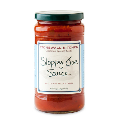 Stonewall Kitchen Sloppy Joe Sauce Jar 19 Oz. 538g Made In Maine