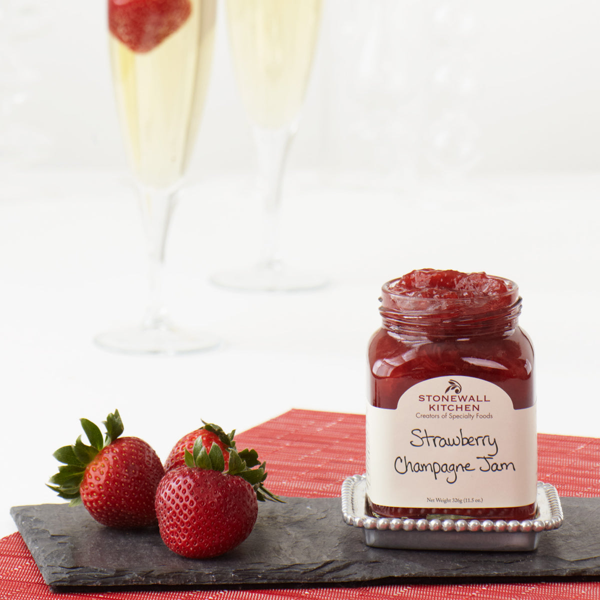 Strawberry Champagne Jam