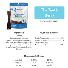 Load image into Gallery viewer, The Tooth Berry Dental Stick Dog Treats