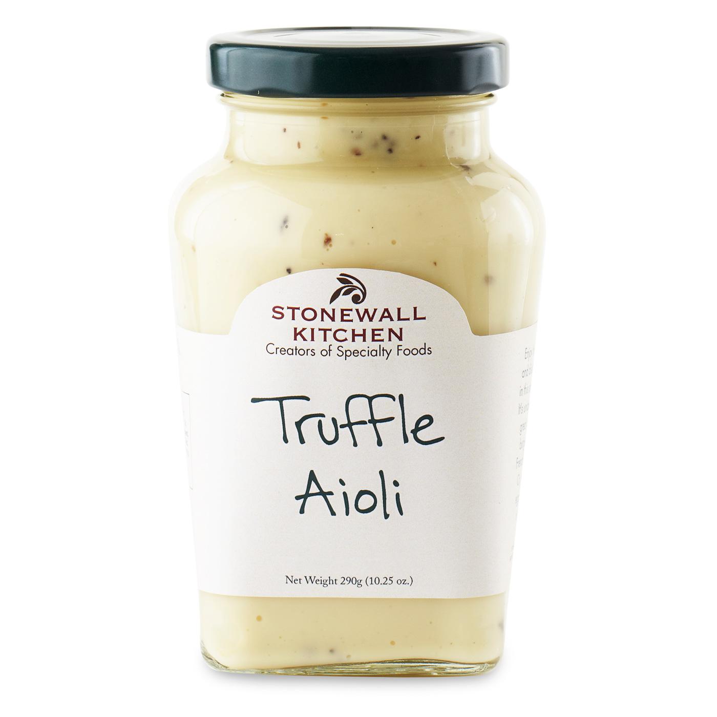 jar of Stonewall Kitchen Truffle Aioli 10.25 oz 290g made in Maine