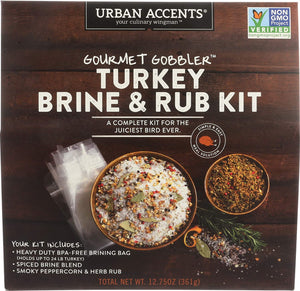 Gourmet Gobbler Turkey Brine & Rub Kit