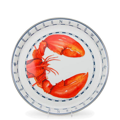 Lobster Enamelware Medium Tray