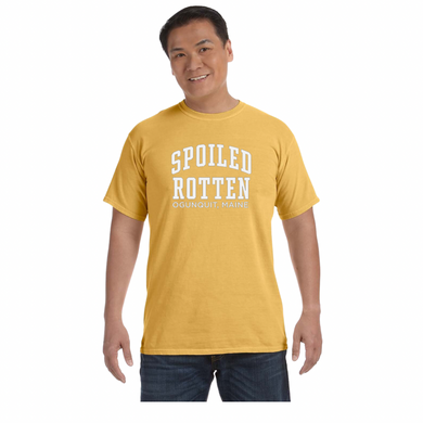 Spoiled Rotten Short Sleeve T-Shirt Mustard
